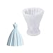Imagen de Alta precisión 3D encaje vestido de novia molde de silicona para manualidades vestido de novia velas