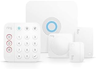 Ring Alarm 5-piece kit (2nd Gen) – home security system with optional 24/7 professional monitoring – Works with Alexa