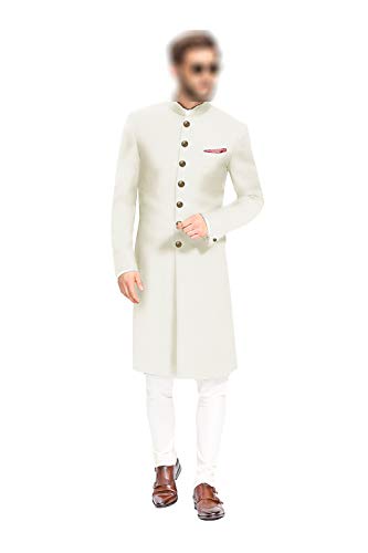 Indian Jodhpuri Achkan Suit for Men Wedding Sherwani Partywear bhandgala Outfit