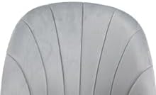 Miniatura 7 de X-VOLSPORT Juego de 2 sillas de comedor modernas de terciopelo, sillas de club tapizadas capitoné, sillas laterales sin brazos con patas doradas de