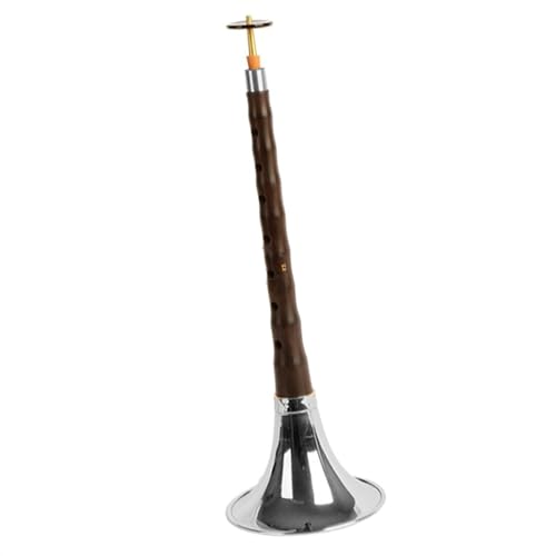 Suona Instrument Black Sandalwood F Minor Key Suona Adult Suona Set Chinese Traditional Folk Suona Instrument