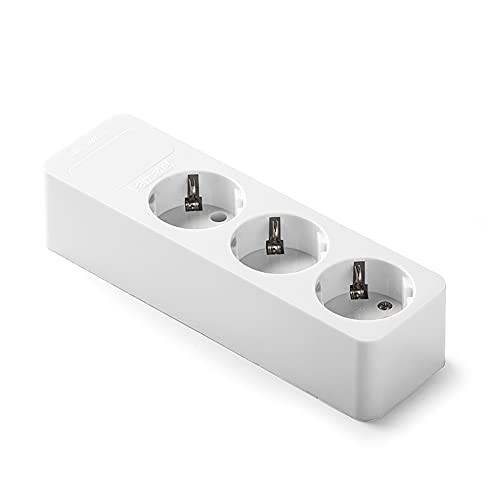 FAMATEL – Anschlussleiste 3 Anschlüsse | Kabellos | Bis 3680W...