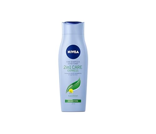 Nivea Champú para el cabello 250 ml 2 & 1 Express Pack of 5