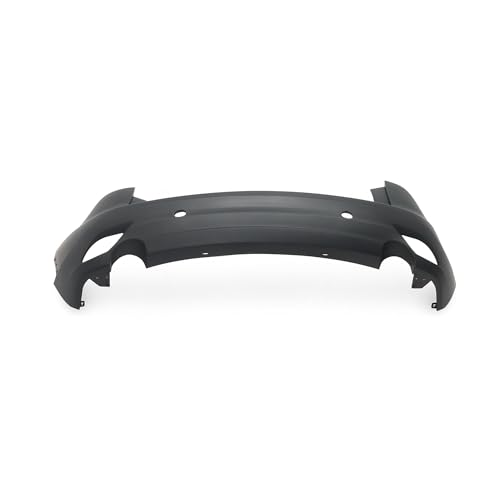 Image of FitParts Compatible with Mazda CX-5 2013-2016 Rear Bumper Cover | Primed, Without Parking Sensor Holes, Ready to Paint, OEM KDY75022XDBB, MA1100210