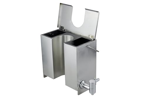 Winnerwell Water Tank Medium | Compatible with Medium Size Winnerwell Wood Burning Tent Stoves | Durable 304 Stainless Steel