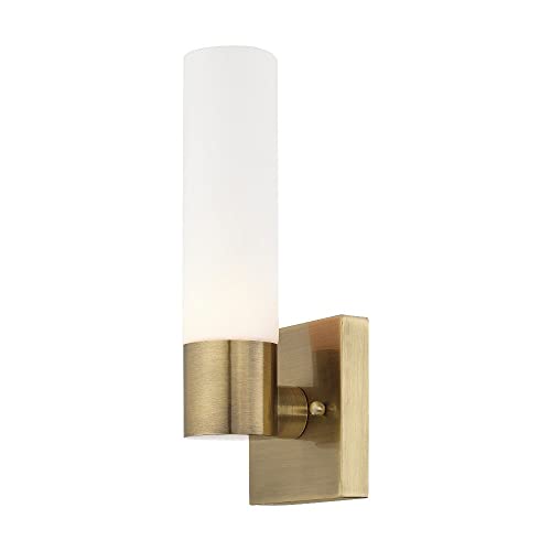 Image of Livex Lighting 1 Lt Polished Brass ADA Wall Sconce