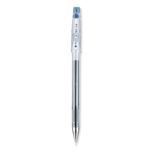 PILOT G-Tec-C Bolígrafo Gel Ultra Fino Azul 12 Unidades miniatura 1