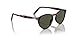 Persol Unisex Po3092sm Steve Mcqueen Round Sunglasses, Havana/Green, 52 mm