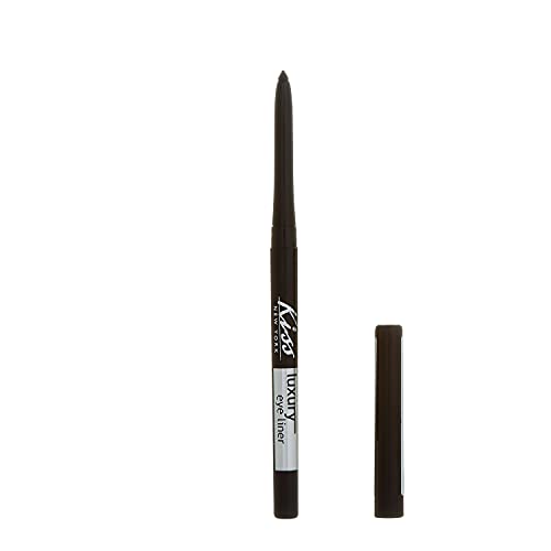 Kiss Luxury Eyeliner 3 Pack (Blackest Black, Classic Black, Intensifying Brown) #TOP2