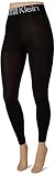 Logotipo en la cintura Calvin Klein Logo Women\'s Leggings 1 Pack Legging, Negro, S para Mujer