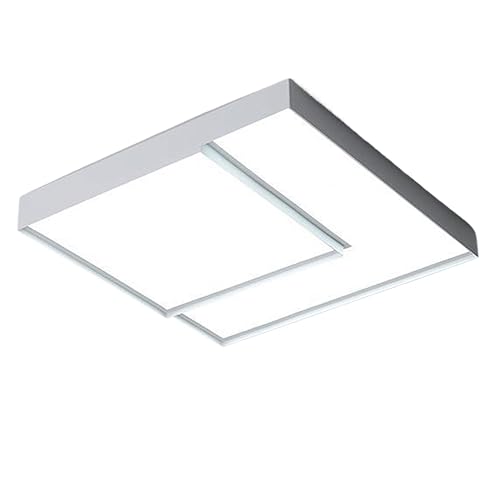 Plafonnier moderne acrylique 36W luminaire rond tricolore salon chambre