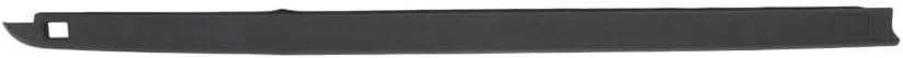 KarParts360 For Ram 1500/2500/3500 2011-2018 Bed Rail Caps Driver and Passenger Side | Pair | Plastic | Black | Non-Wrap | 6 Foot Bed | Replacement For CH1792106, CH1793106 | 68375106AA, 68375107AA