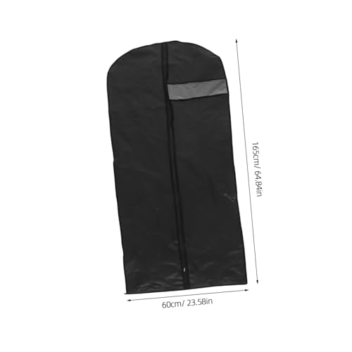 NOLITOY Zipper Garment Bag Hanging Clothes Cover for Coats Jackets and Gowns for Travel and Closet Storage2