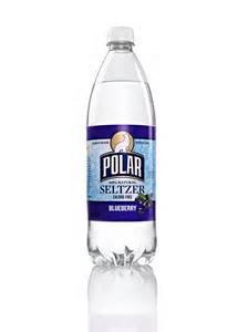 Polar 100% Natural Seltzer Water, Blueberry 33.8 Fl Oz. (Pack of 3)