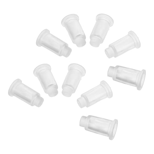 TOVINANNA 10 piezas Patas de Goma para Báscula Electrónica Antideslizantes Soporte de Repuesto Duradero y Fácil Instalación para Bandeja de Pesaje