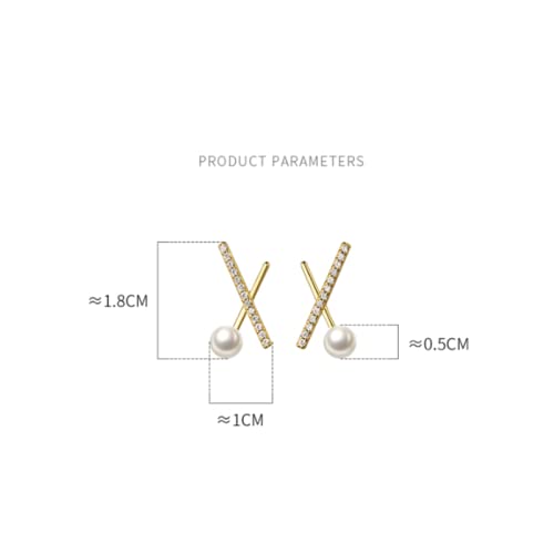 Boucles d'oreilles argent 925 et perles pour vos soirées - 5