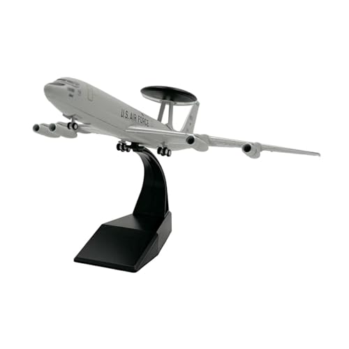 #N/A/a Modelo Fundido a Presión, Escala 1/200, Avión E-3 de EE. UU. con Soporte para Sala de Estar