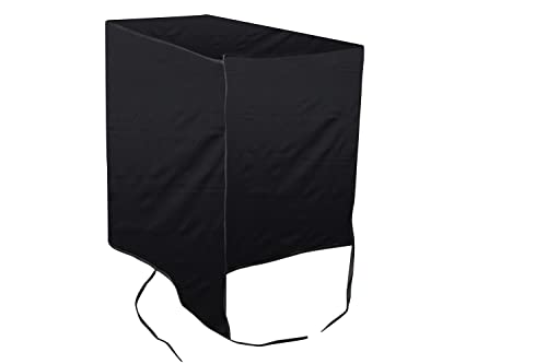 Image of AC Cover Outdoor Unit for 1 ton Black Color, AC Cover Dimensions - Outdoor Unit DxWxH in CM 36x89x71