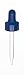 Kimble 15040D-3001 Glass Dropper with Rubber Nipple, 30 mL Capacity, Borosilicate Glass (Pack of 6)