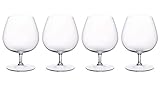 Villeroy & Boch Purismo Specials Cognacschwenker 4 Stück Nr. 1137810620 und 4er Set EKM Living Edelstahl Strohhalme