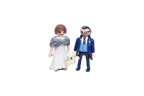 Playmobil Boda - PAREJA PERSONALIZADA: Crea tu Propio Personaje Único y Exclusivo
