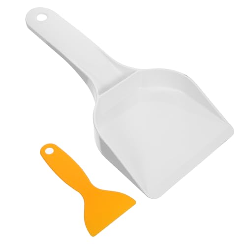 Sosoport 2piezas Herramientas De Quitar Hielo Raspador De Portátil Pala Para Limpiar Congelador Utensilio De Cocina Unidades