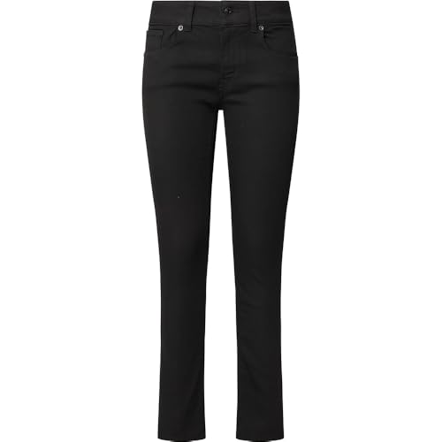 Pepe Jeans Jeans Slim LW pour Femme, Noir (Denim - Xm7), 31W / 32L