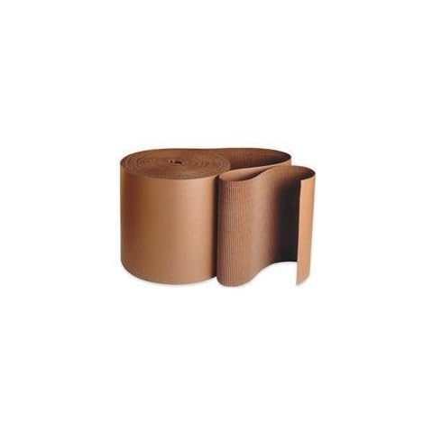 220' x 24" FastPack Packaging Brand Singleface Corrugated B Flute Cardboard Roll Cover