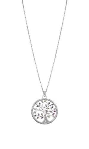 Collier Arbre de Vie en Argent 925 Lotus Silver, éclat raffiné et finitions joaillères