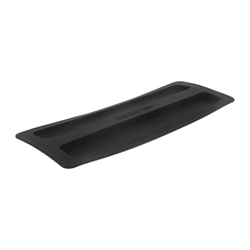 JHKNNK Cubierta Protectora de Silicona Negra para Tostadora de Cocina, Accesorio para Tapa de Panificadora de 27,4 X 10,4 X 1,2 Cm, Funda Antipolvo para Electrodomésticos de Desayuno