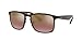 Produktbild Ray-Ban Herren 4264 Brillengestelle, Braun (Matte Havana/Brownpolarmirrorgold), 58