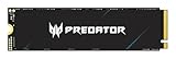 Acer Predator Gen5 M.2 SSD 2TB GM9 NVMe2.0 2280 PCIe Gen5×4 超高速 14500MB/s 最大読み取り速度 内蔵SSD 高耐久 3D NAND TLC メーカー5年保証