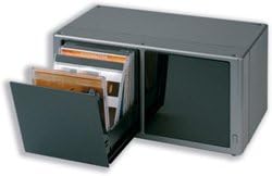 Compucessory CD Storage Box One-Touch for 24 Disks W338xD162xH196mm ...