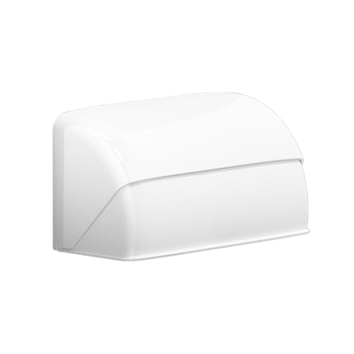 CTForest Blanco Caja Impermeable para Enchufe de Interruptor, Cubierta Protectora de Doble Enchufe, Protege el Enchufe de las Influencias Ambientales como el Polvo y la Humedad