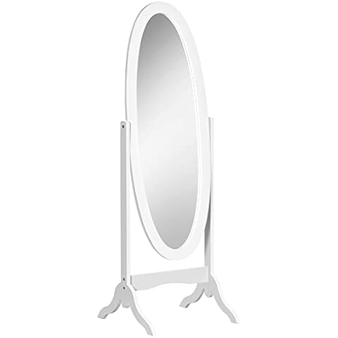 Miroir à Pied Ovale HOMCOM Cover