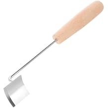 Stainless Steel Corn Peeler and Sheller with Beech Wood Handle Small Kitchen Gadget for Corn on The Cob Stripping and Kernel Removal