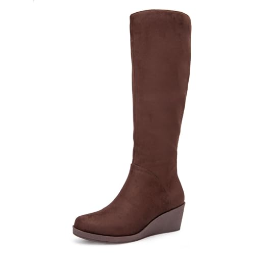 Aerosoles - Women's Binocular Knee High Boot - Knee High Boots with Memory Foam Footbed