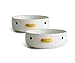 Bol et assiette amusants créatifs, ensemble de 2 assiettes en céramique pour poussins sucrés, maison famille, ami, couples. (Assiettes plates)