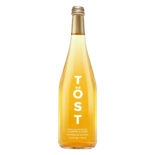 TÖST All-Natural Alcohol Free Sparkling Beverage, 25.4 Fl Oz (Pack of 3)