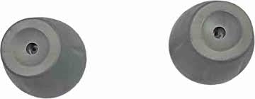 NS Handlebar Weight/Handle Cap for Ntorq Grey Plastic Made in India Bike Handlebar Weights Pressing Type (2 Pc)