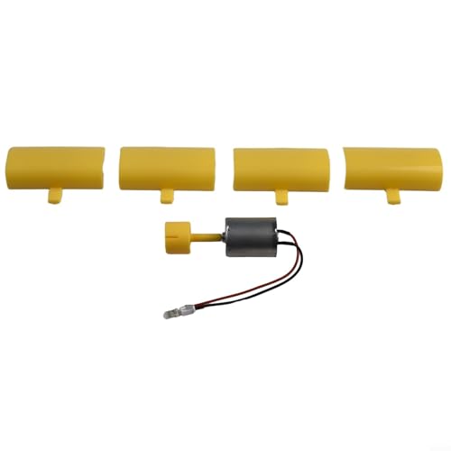Kit de generador de viento vertical DIY para uso educativo con activación de carga ligera bajo ventilador o respiración y salida de voltaje CC