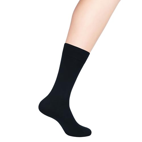 Men's Dress Socks Cotton Blend, Formal, Moisture-Wicking socks, Breathable, Comfortable Socks for Office, Business, Suits2