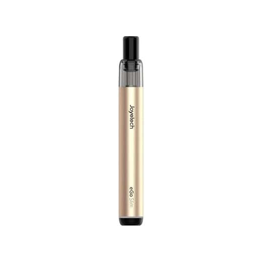 JOYETECH Ego Slim Pen Kit Pod System 800 mAh 20 W 2 ml Eroll Slim Cartridages Vape Without Nicotine (Gold)