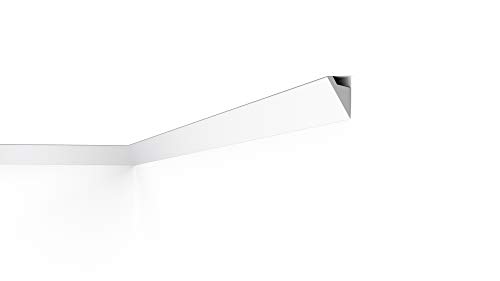 Cornisa/Moldura decorativa techo Luz Led NMC WALLSTYL® IL4 60X36X2000mm Poliestireno 2 metros