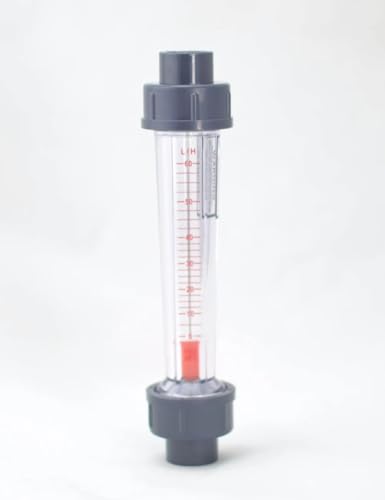 NURII Pipeline Water Rotameter, LZS Flow Meter, 6 to 60L/H ~ 1000L/H, LZS-15(40-400LPH)