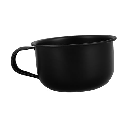 BESTYASH Men's Shaving Bowl Foam Holder Sturdy Metal Shaving Cup Easy to Clean Travel-friendly