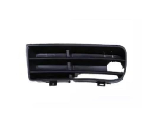 Rejilla inferior central en plástico negro con listón doble para parachoques de VW Golf Mk4