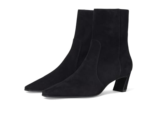 Stuart Weitzman Womens Stassi Zip Bootie 50 Black 7.5 Medium
