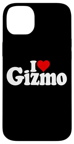 I LOVE HEART GIZMO NAMEE ON A TEE �X�}�z�P�[�X iPhone 14 Plus �p