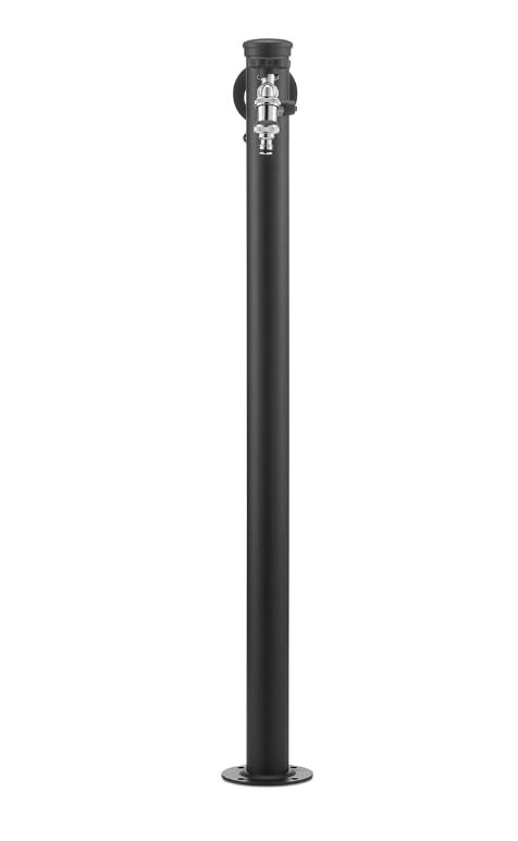 Belfer 42SRR Fontana da Giardino con Doppio Rubinetto e Porta Tubo Acqua Colore Antracite